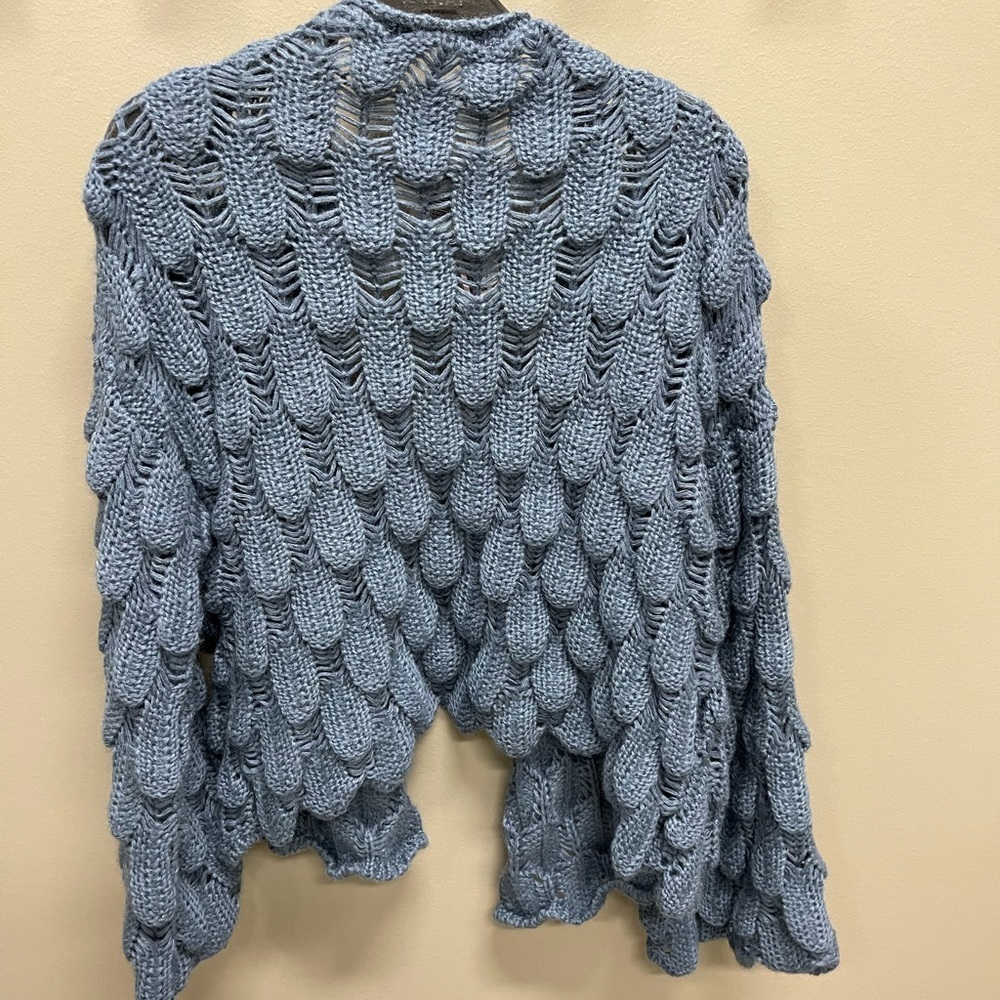 Blue Women's Sweater - Picture 4 of 5
